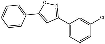 Isoxazole, 3-(3-chlorophenyl)-5-phenyl-