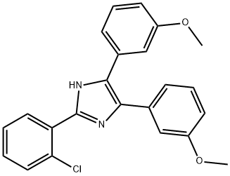 2-(2-chlorophenyl)-4,5-bis(3-methoxyphenyl)-1H-imidazole