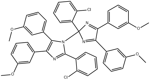 2-(2-Chlorophenyl)-1-[2-(2-chlorophenyl)-4,5-bis(3-methoxyphenyl)-2H-imidazol-2-yl]-4,5-bis(3-methoxyphenyl)-1H-imidazole