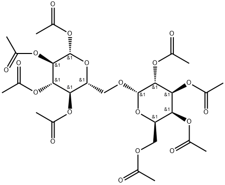 6-O-(2-O,3-O,4-O,6-O-Tetraacetyl-α-D-galactopyranosyl)-β-D-glucopyranose tetraacetate