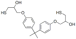 1,1'-[isopropylidenebis(p-phenyleneoxy)]bis[3-mercaptopropan-2-ol]