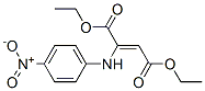 2-(p-Nitroanilino)fumaric acid diethyl ester