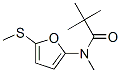 Propanamide,  N,2,2-trimethyl-N-[5-(methylthio)-2-furanyl]-
