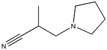 1-Pyrrolidinepropanenitrile,alpha-methyl-(9CI)