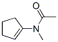 Acetamide, N-1-cyclopenten-1-yl-N-methyl- (9CI)