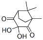 Bicyclo[3.2.1]octane-2,4-dione, 3,3-dihydroxy-1,8,8-trimethyl- (9CI)