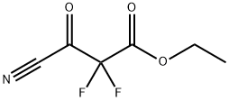 Propanoic  acid,  3-cyano-2,2-difluoro-3-oxo-,  ethyl  ester