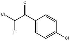 Ethanone, 2-chloro-1-(4-chlorophenyl)-2-fluoro- (9CI)