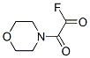 4-Morpholineacetyl fluoride, alpha-oxo- (9CI)