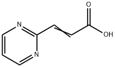 2-Propenoic acid, 3-(2-pyrimidinyl)- (9CI)