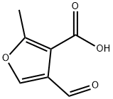 3-Furancarboxylic acid, 4-formyl-2-methyl- (9CI)