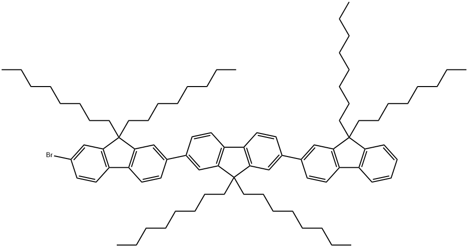 7-bromo-9,9,9',9',9'',9''-hexaoctyl-9H,9'H,9''H-2,2':7',2''-terfluorene