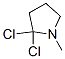 Pyrrolidine, 2,2-dichloro-1-methyl- (9CI)