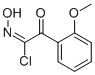 Benzeneethanimidoyl chloride, N-hydroxy-2-methoxy-alpha-oxo- (9CI)