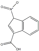 1H-Indene-3-carboxylicacid,1-nitro-(9CI)