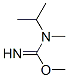 Carbamimidic acid, N-methyl-N-(1-methylethyl)-, methyl ester (9CI)