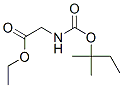 Glycine, N-[(1,1-dimethylpropoxy)carbonyl]-, ethyl ester (9CI)