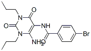 Benzamide,  N-(6-amino-1,2,3,4-tetrahydro-2,4-dioxo-1,3-dipropyl-5-pyrimidinyl)-4-bromo-
