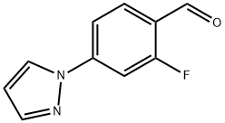 2-FLUORO-4-(1H-PYRAZOL-1-YL)BENZALDEHYDE