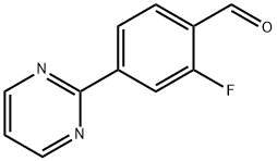 2-FLUORO-4-(PYRIMIDIN-2-YL)BENZALDEHYDE
