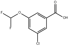 3-氯-5-(二氟甲氧基)苯甲酸