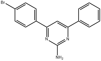4-(4-溴苯基)-6苯基-2-氨基嘧啶