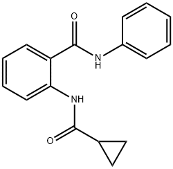 2-[(cyclopropylcarbonyl)amino]-N-phenylbenzamide
