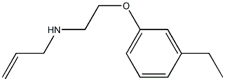 2-Propen-1-amine,N-[2-(3-ethylphenoxy)ethyl]-(9CI)