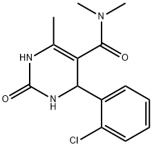 5-Pyrimidinecarboxamide,4-(2-chlorophenyl)-1,2,3,4-tetrahydro-N,N,6-trimethyl-2-oxo-(9CI)