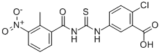 2-CHLORO-5-[[[(2-METHYL-3-NITROBENZOYL)AMINO]THIOXOMETHYL]AMINO]-BENZOIC ACID
