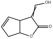 2H-Cyclopenta[b]furan-2-one, 3,3a,6,6a-tetrahydro-3-(hydroxymethylene)- (9CI)