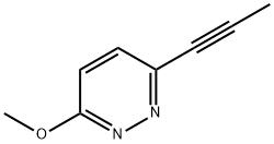 Pyridazine, 3-methoxy-6-(1-propynyl)- (9CI)