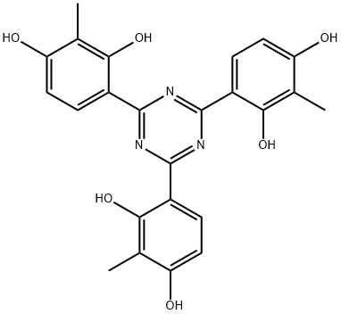 1,3-Benzenediol, 4,4',4''-(1,3,5-triazine-2,4,6-triyl)tris[2-methyl-