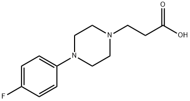 3-[4-(4-fluorophenyl)piperazin-1-yl]propanoic acid