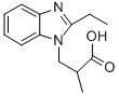 3-(2-乙基-1H-苯并[D]咪唑-1-基)-2-甲基丙酸盐酸盐
