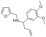 [1-(3,4-DIMETHOXY-PHENYL)-BUT-3-ENYL]-FURAN-2-YLMETHYL-AMINE