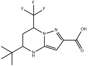 5-叔-丁基-7-三氟甲基-4,5,6,7-四氢-吡唑并[1,5-A]嘧啶-2-羧酸