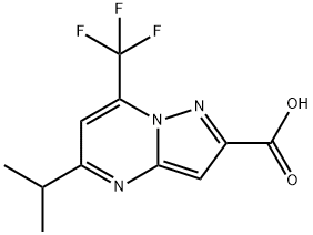 5-异丙基-7-三氟甲基-吡唑并-[1,5-A]嘧啶-2-羧酸