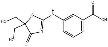 3-(5,5-BIS-HYDROXYMETHYL-4-OXO-4,5-DIHYDRO-THIAZOL-2-YLAMINO)-BENZOIC ACID