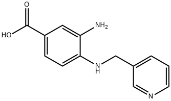 3-AMINO-4-[(PYRIDIN-3-YLMETHYL)-AMINO]-BENZOIC ACID