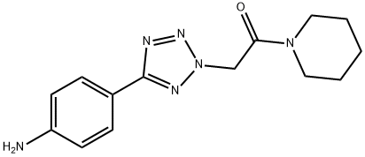 2-[5-(4-AMINO-PHENYL)-TETRAZOL-2-YL]-1-PIPERIDIN-1-YL-ETHANONE