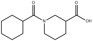 1-环己基羰基哌啶-3-羧酸