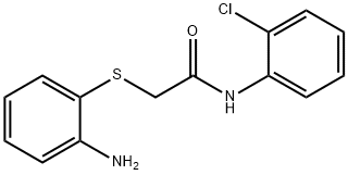 2-((2-氨基苯基)硫代)-N-(2-氯苯基)乙酰胺