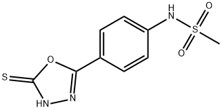 N-(4-(5-硫氧基-4,5-二氢-1,3,4-噁二唑-2-基)苯基)甲磺酰胺