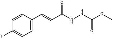 methyl 2-[3-(4-fluorophenyl)acryloyl]hydrazinecarboxylate