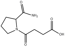 4-(2-氨基甲酰-吡咯烷-1-基)-4-氧代-丁酸
