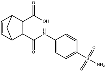 3-(4-SULFAMOYL-PHENYLCARBAMOYL)-BICYCLO[2.2.1]HEPT-5-ENE-2-CARBOXYLIC ACID