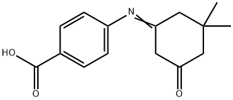 4-(3,3-二甲基-5-氧-环亚己基氨基)-安息香酸