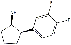 Cyclopentanamine, 2-(3,4-difluorophenyl)-, (1R,2R)-rel- (9CI)