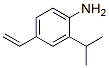 Benzenamine, 4-ethenyl-2-(1-methylethyl)- (9CI)